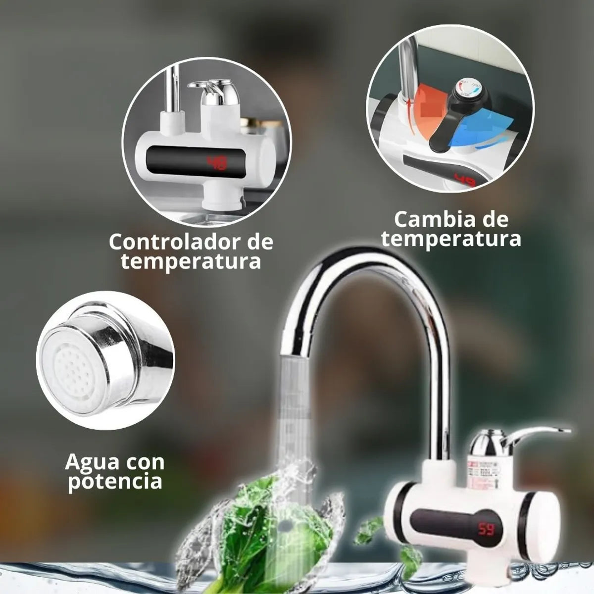 CAÑO CALENTADOR ELECTRICO DE AGUA